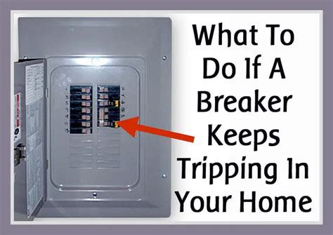 electricity box keeps tripping|electrical breaker trips.